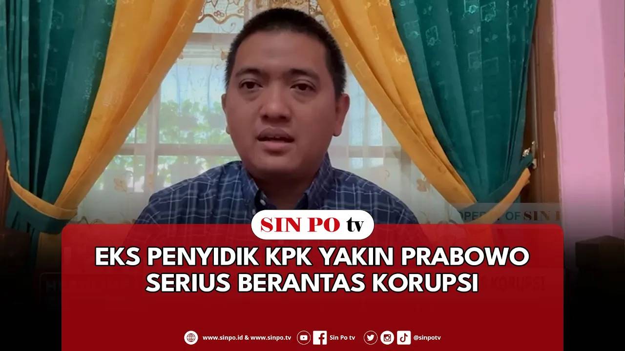Eks Penyidik KPK Yakin Prabowo Serius Berantas Korupsi