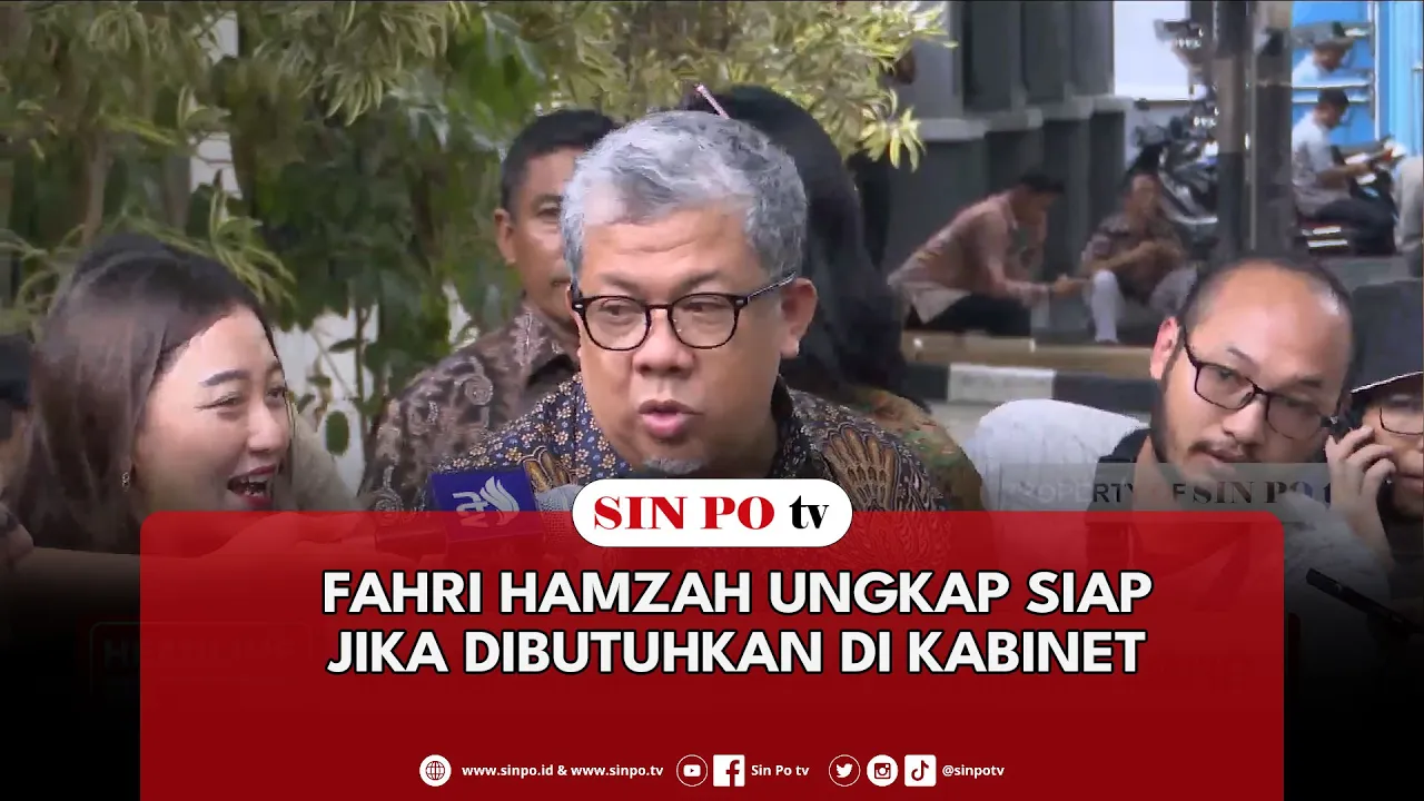 Fahri Hamzah Ungkap Siap Jika Dibutuhkan Di Kabinet