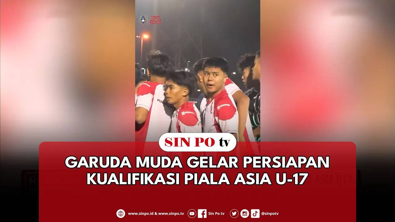 Garuda Muda Gelar Persiapan Kualifikasi Piala Asia U-17