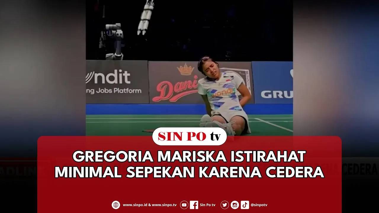 Gregoria Mariska Istirahat Minimal Sepekan Karena Cedera