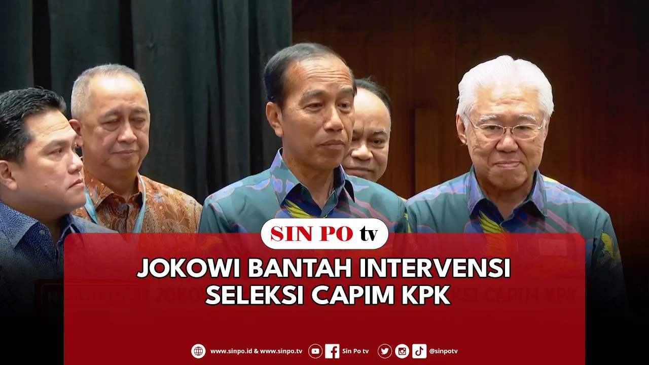 Jokowi Bantah Intervensi Seleksi Capim KPK