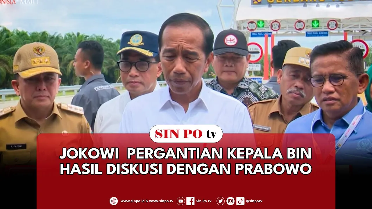 Jokowi Pergantian Kepala BIN Hasil Diskusi Dengan Prabowo
