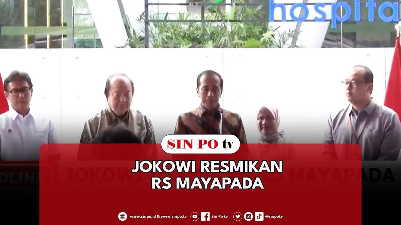 Jokowi Resmikan RS Mayapada