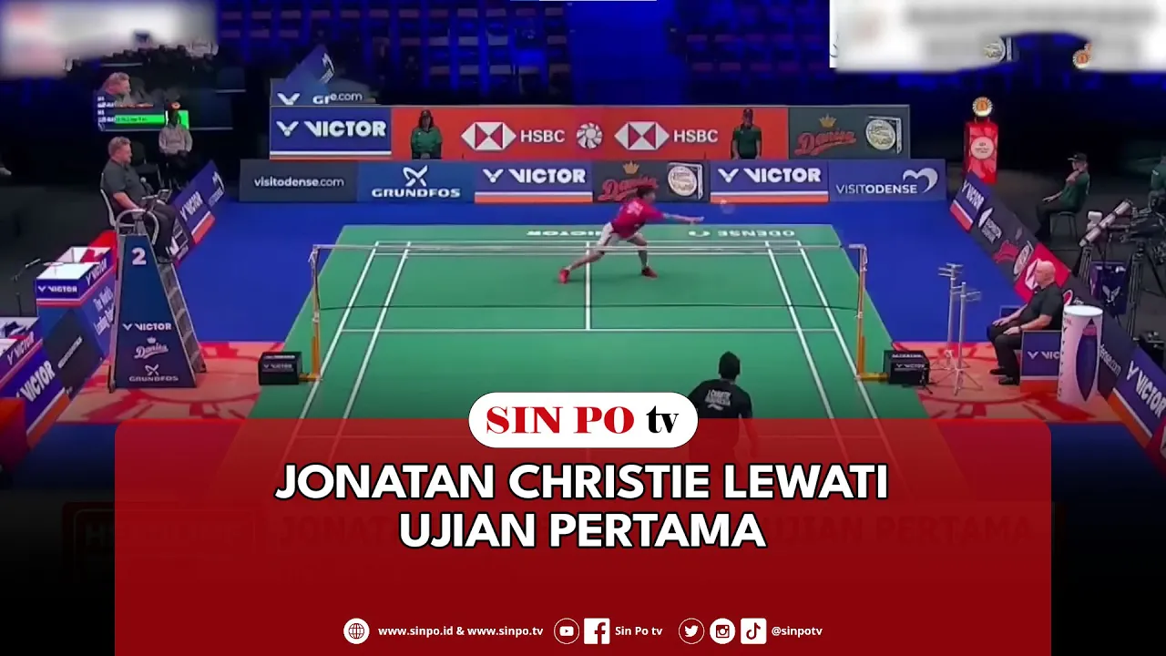 Jonatan Christie Lewati Ujian Pertama