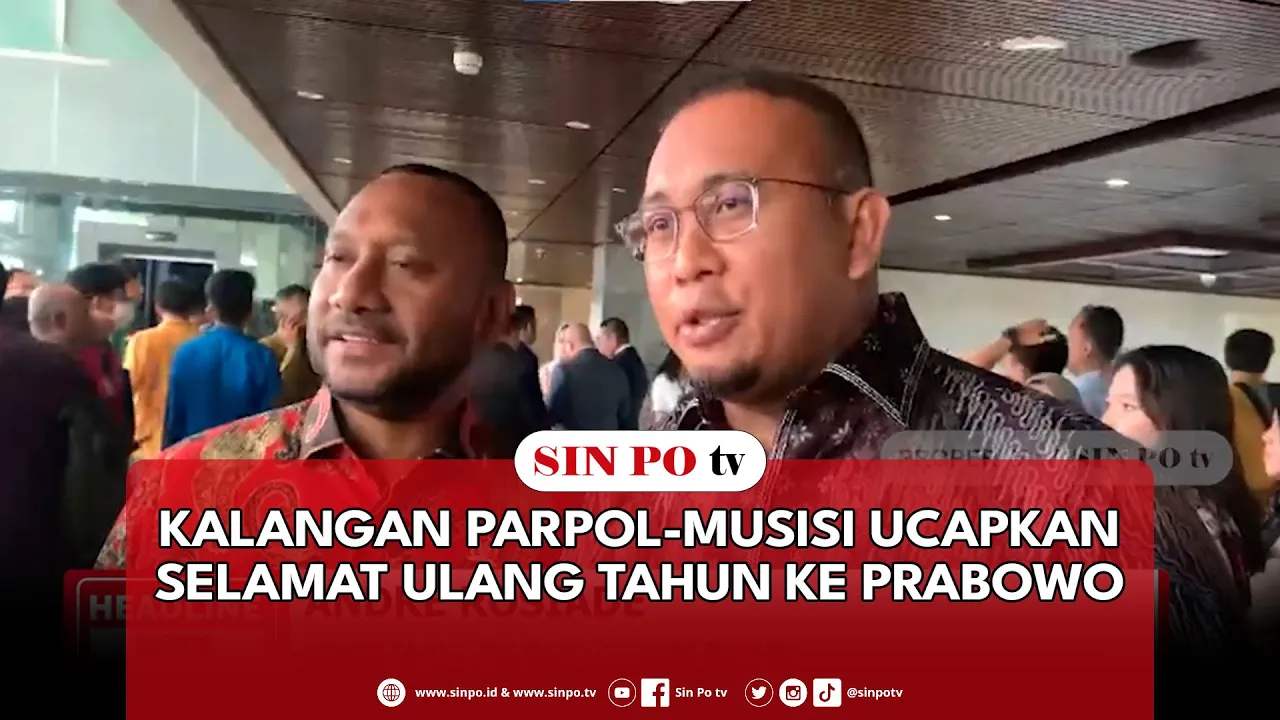Kalangan Parpol-Musisi Ucapkan Selamat Ulang Tahun Ke Prabowo
