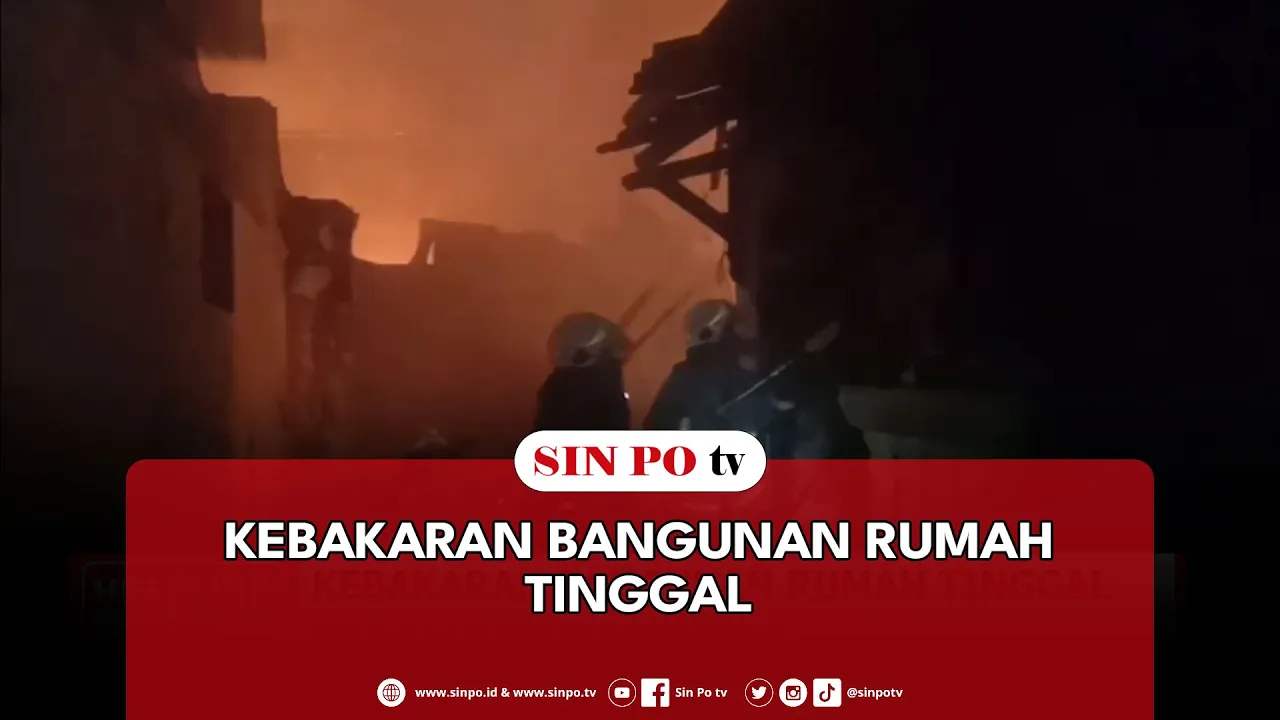 Kebakaran Bangunan Rumah Tinggal