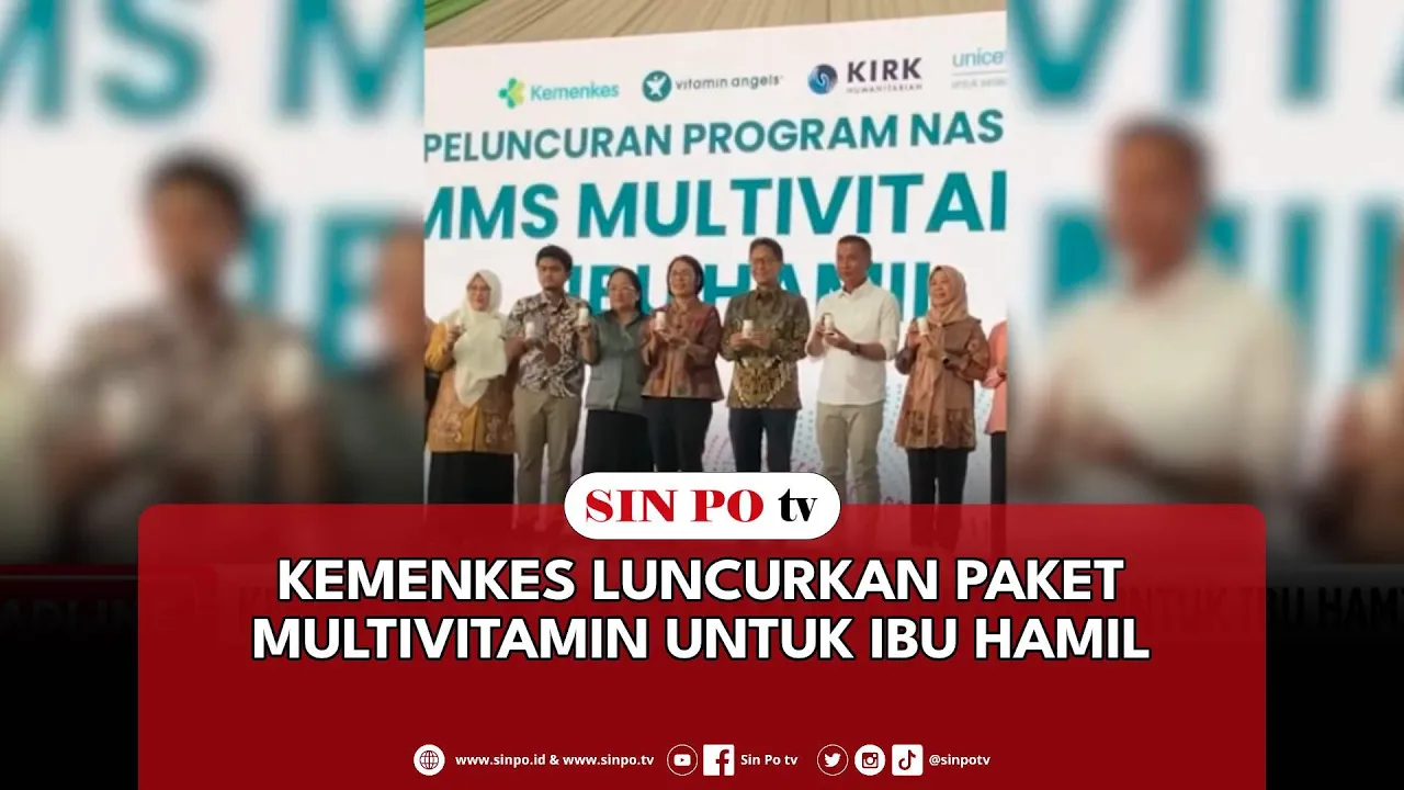 Kemenkes Luncurkan Paket Multivitamin Untuk Ibu Hamil