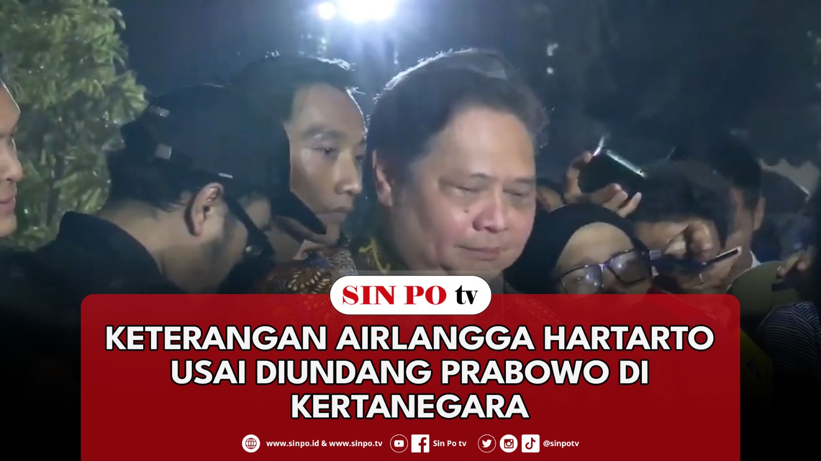 Keterangan Airlangga Hartarto Usai Diundang Prabowo Di Kertanegara