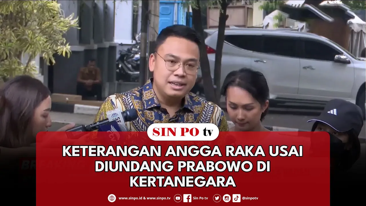 Keterangan Angga Raka Usai Diundang Prabowo Di Kertanegara