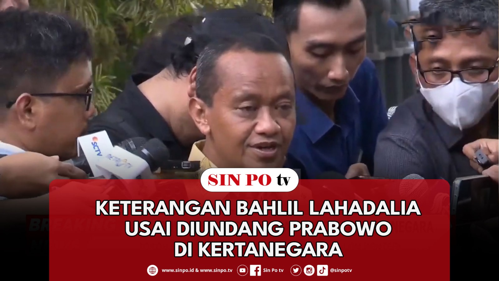 Keterangan Bahlil Lahadalia Usai Diundang Prabowo Di Kertanegara