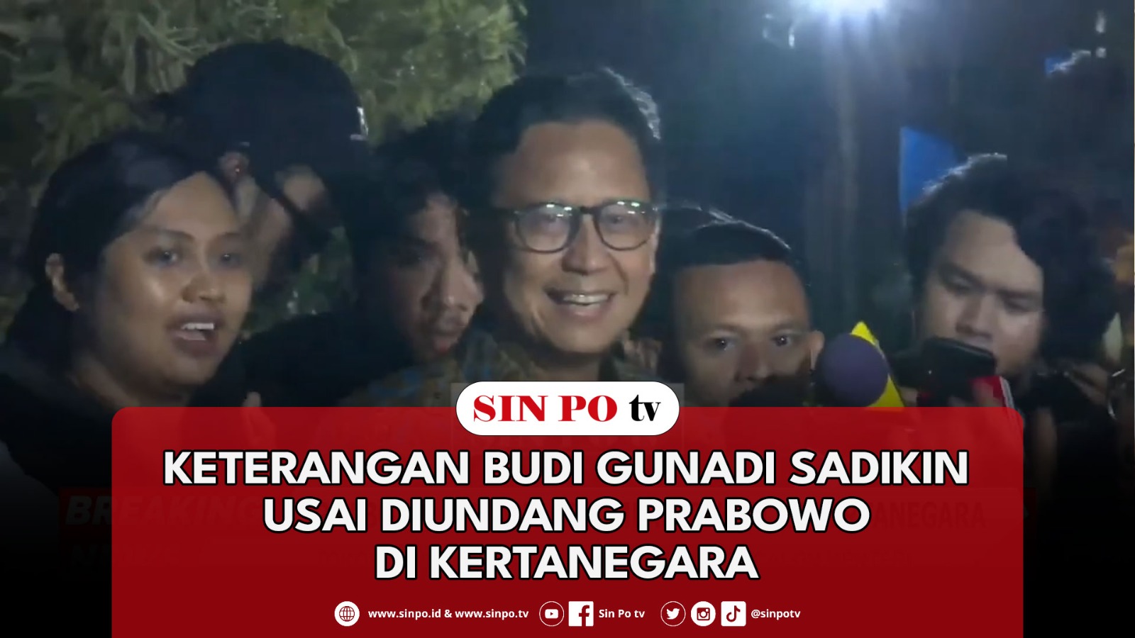 Keterangan Budi Gunadi Sadikin Usai Diundang Prabowo Di Kertanegara