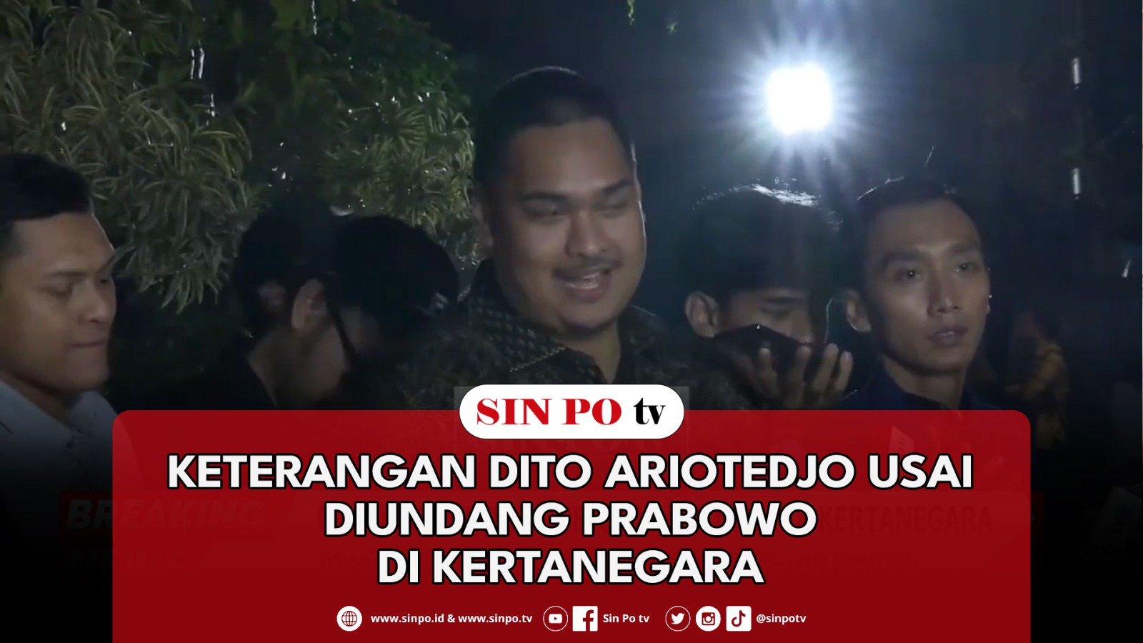 Keterangan Dito Ariotedjo Usai Diundang Prabowo Di Kertanegara