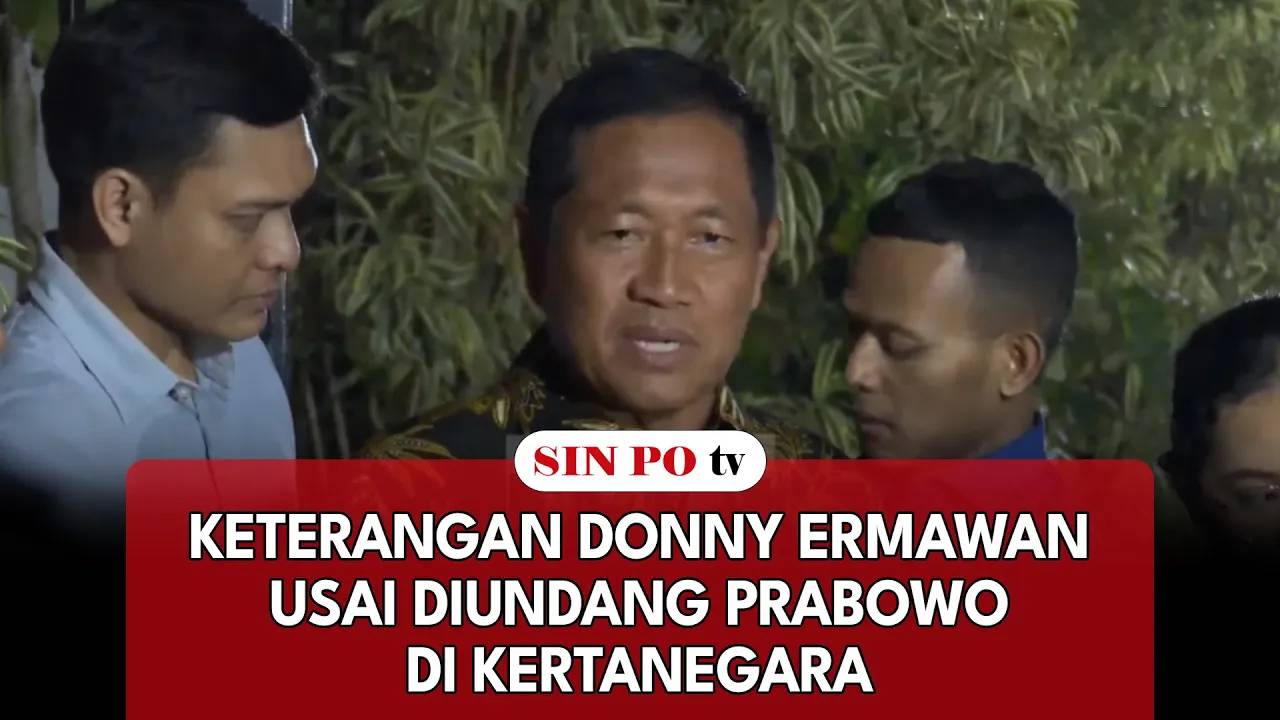 Keterangan Donny Ermawan Usai Diundang Prabowo Di Kertanegara