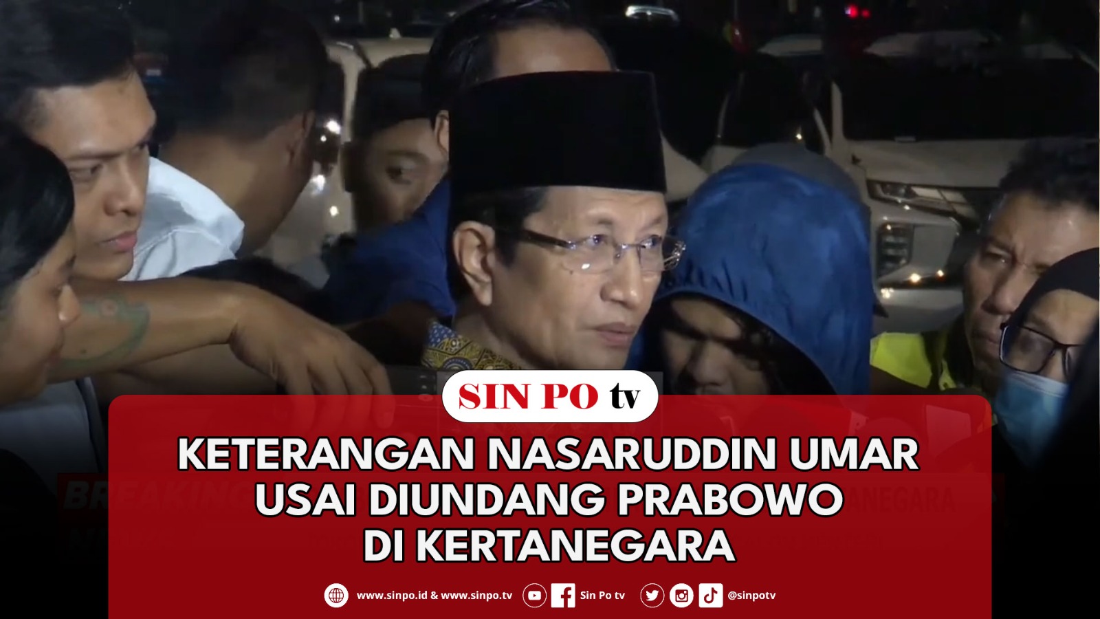 Keterangan Imam Besar Masjid Istiqlal Nasaruddin Umar Usai Diundang Prabowo Di Kertanegara