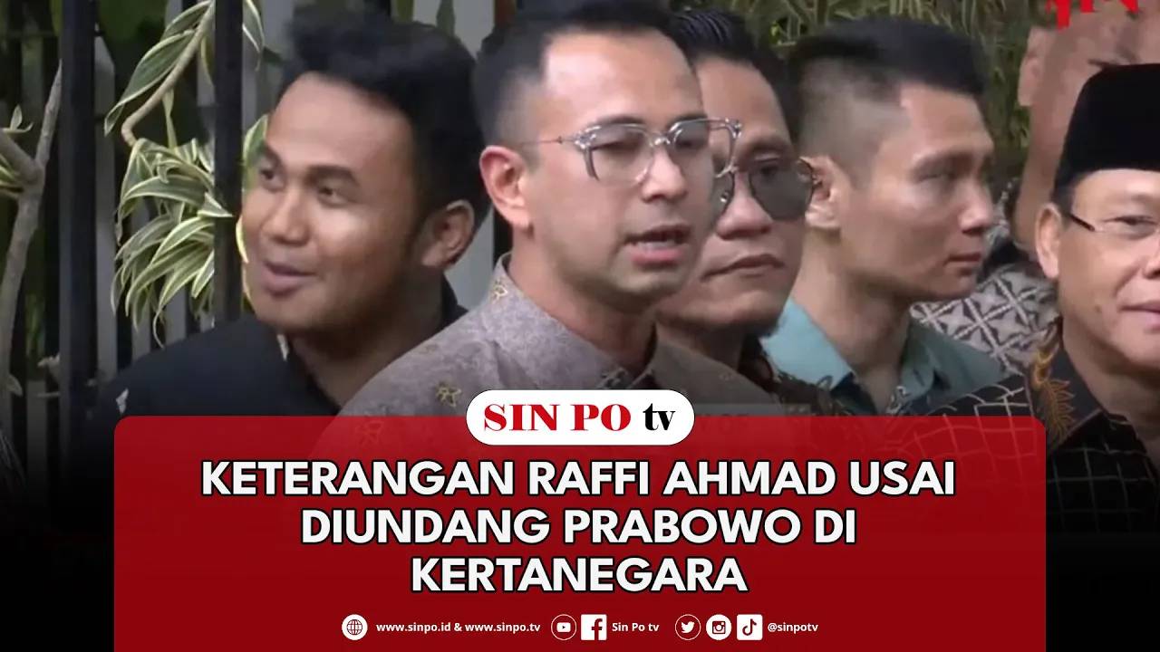 Keterangan Raffi Ahmad Usai Diundang Prabowo Di Kertanegara
