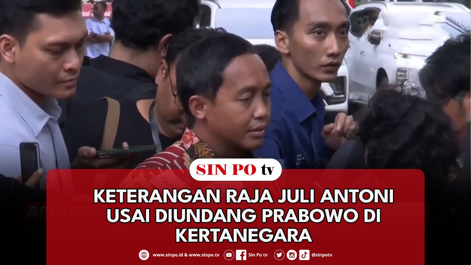 Keterangan Raja Juli Antoni Usai Diundang Prabowo Di Kertanegara