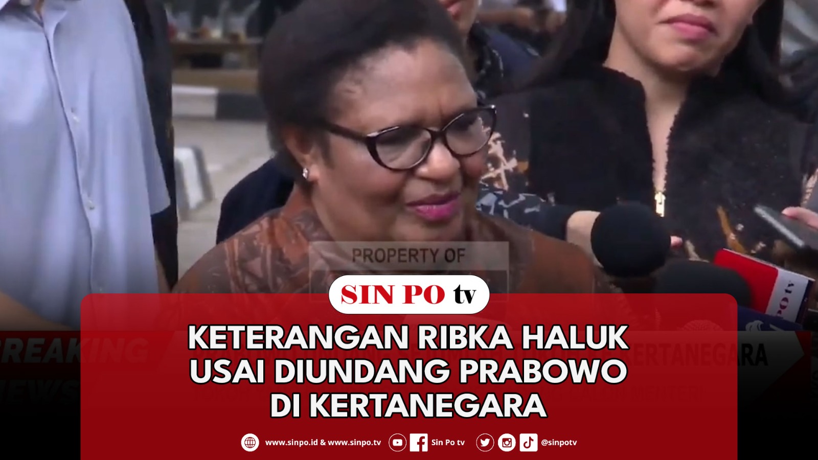 Keterangan Ribka Haluk Usai Diundang Prabowo Di Kertanegara