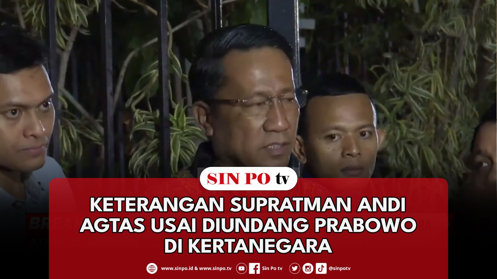Keterangan Supratman Andi Agtas Usai Diundang Prabowo Di Kertanegara