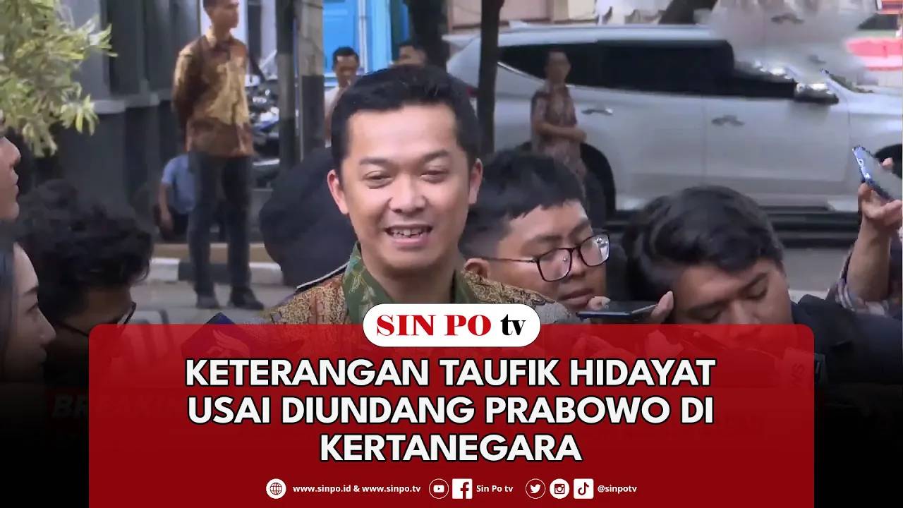 Keterangan Taufik Hidayat Usai Diundang Prabowo Di Kertanegara