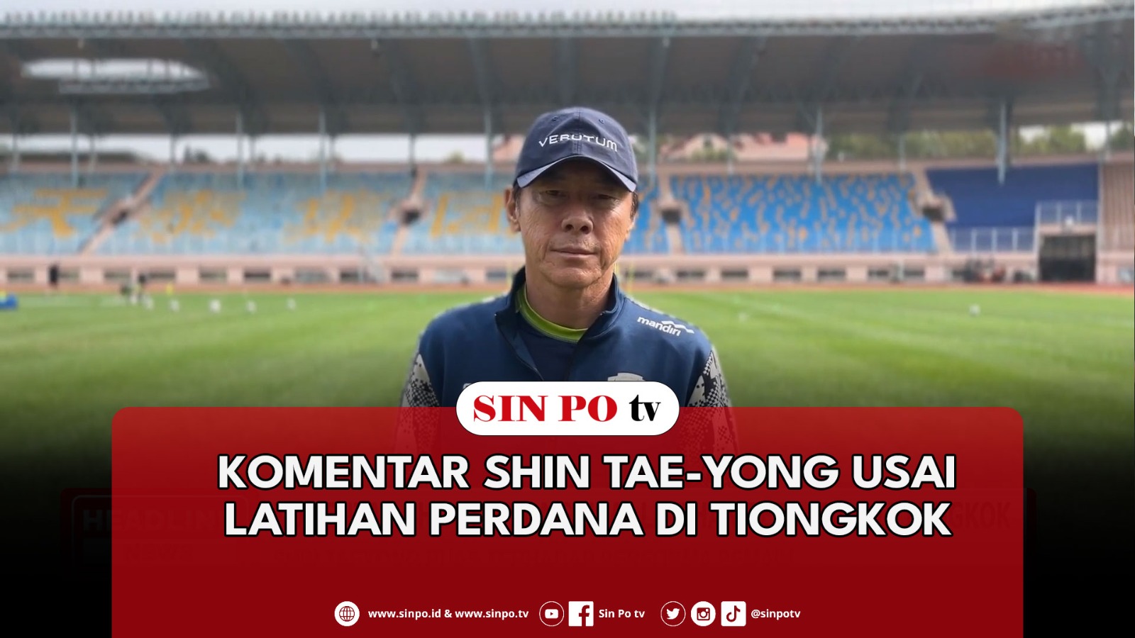 Komentar Shin Tae-Yong Usai Latihan Perdana Di Tiongkok