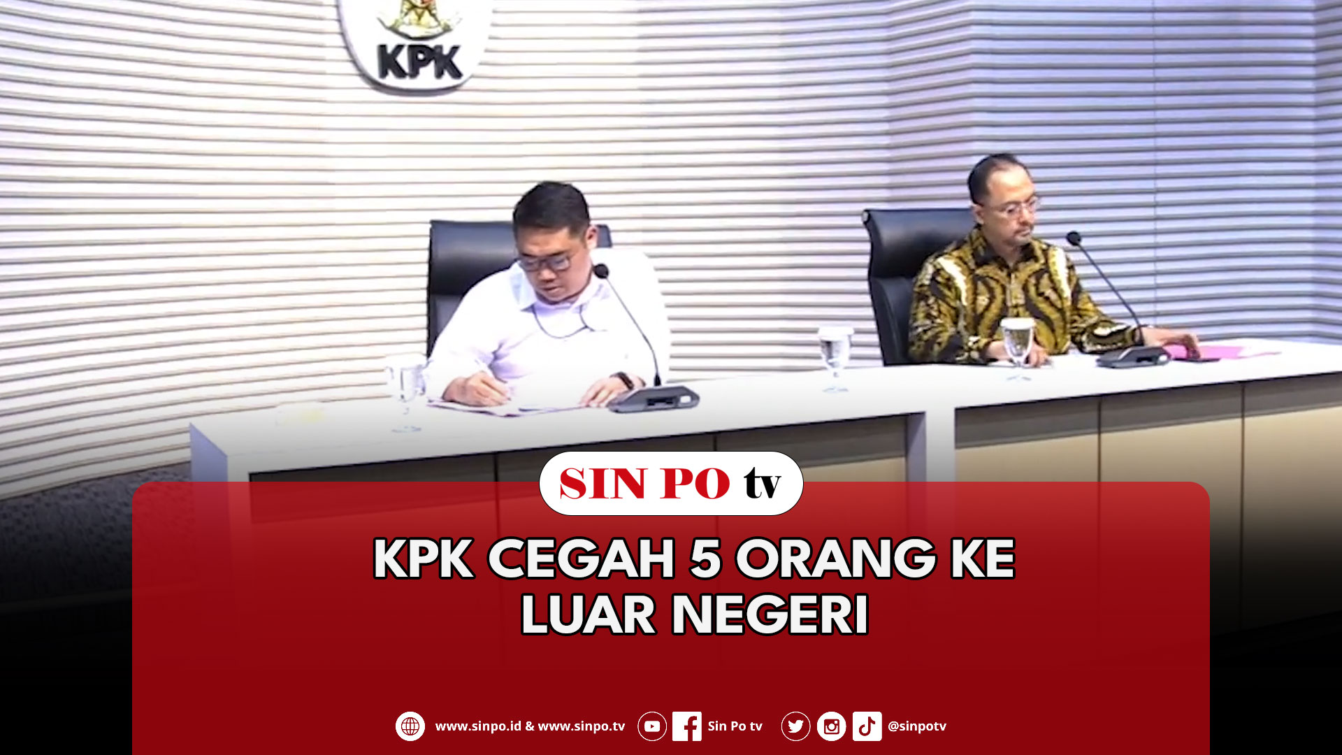 KPK Cegah 5 Orang Ke Luar Negeri