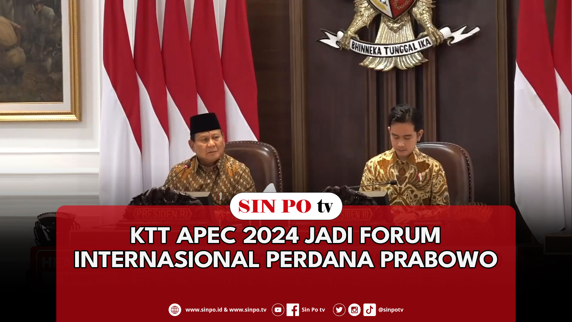 KTT APEC 2024 Jadi Forum Internasional Perdana Prabowo