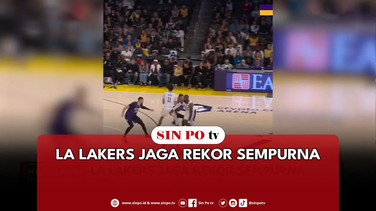 LA Lakers Jaga Rekor Sempurna