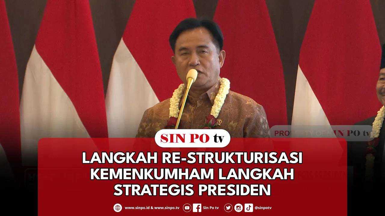 Langkah Re-Strukturisasi Kemenkumham Langkah Strategis Presiden