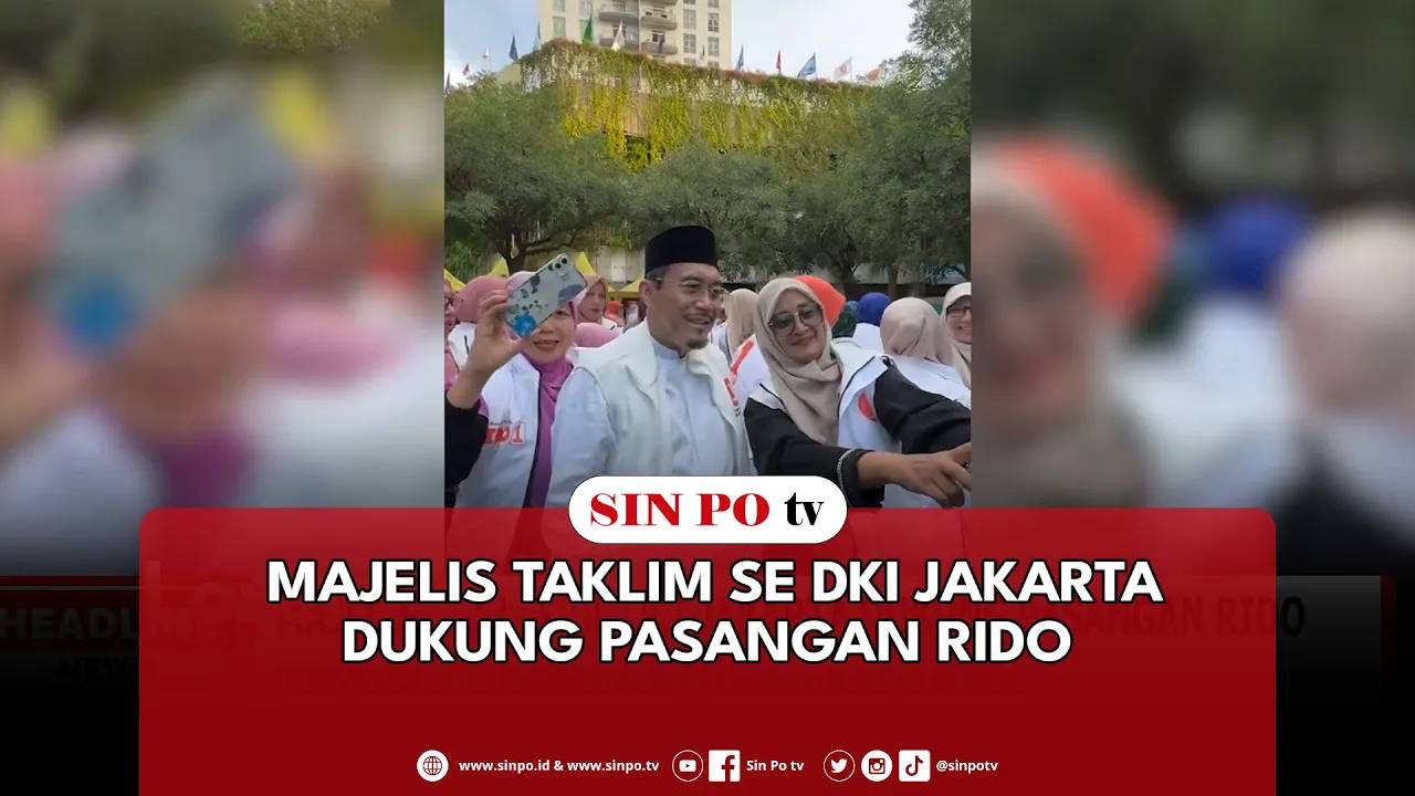 Majelis Taklim Se DKI Jakarta Dukung Pasangan RIDO