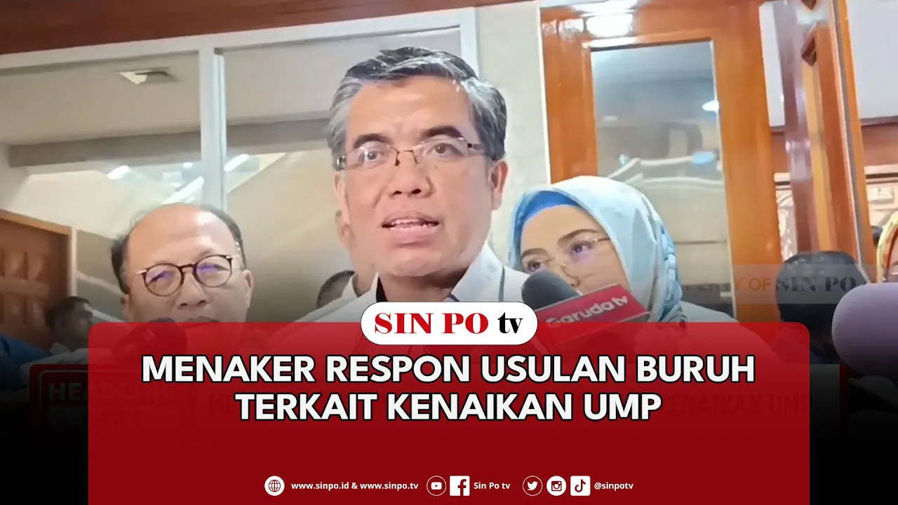 Menaker Respon Usulan Buruh Terkait Kenaikan UMP