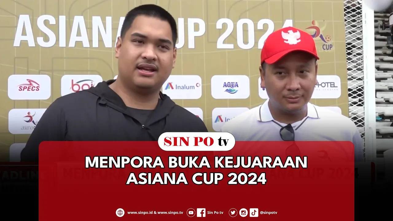 Menpora Buka Kejuaraan Asiana Cup 2024