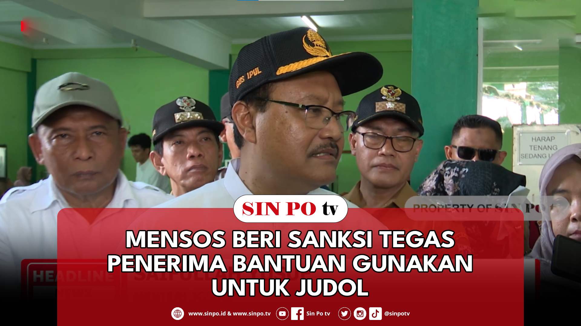 Mensos Beri Sanksi Tegas Penerima Bantuan Gunakan Untuk Judol