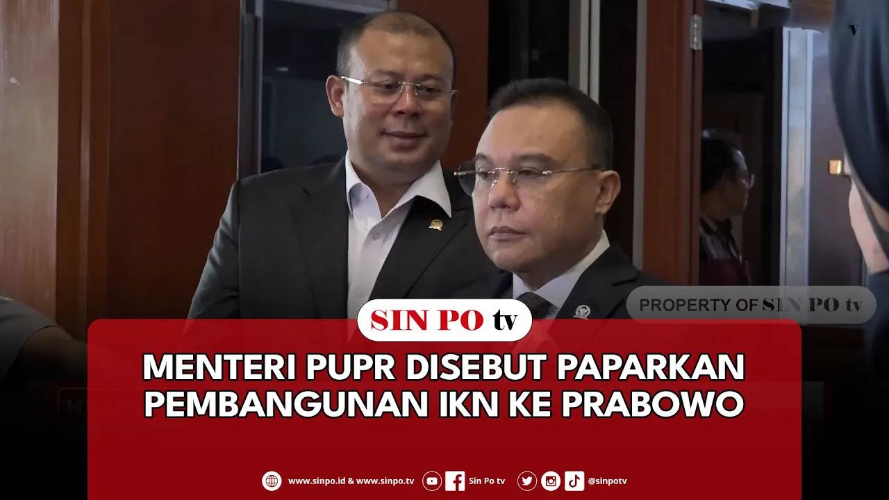 Menteri PUPR Disebut Paparkan Pembangunan IKN Ke Prabowo