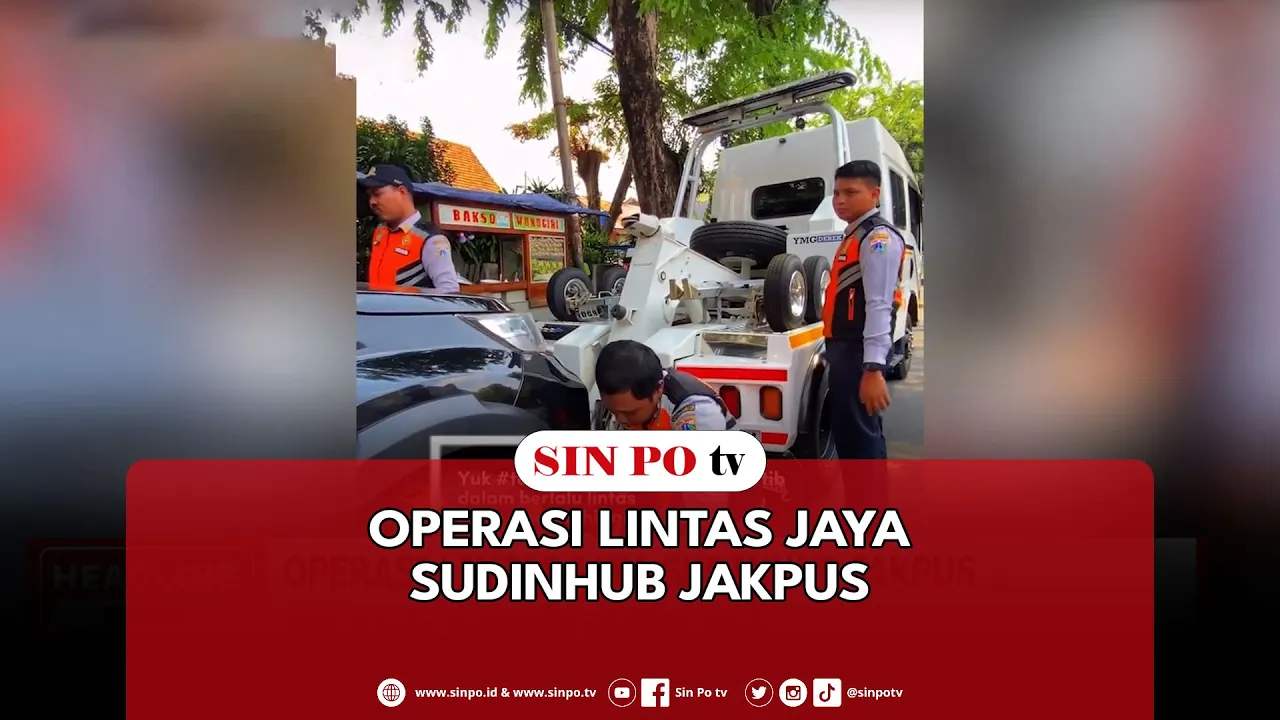 Operasi Lintas Jaya Sudinhub Jakpus