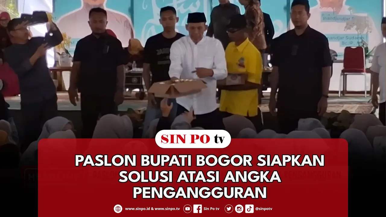 Paslon Bupati Bogor Siapkan Solusi Atasi Angka Pengangguran