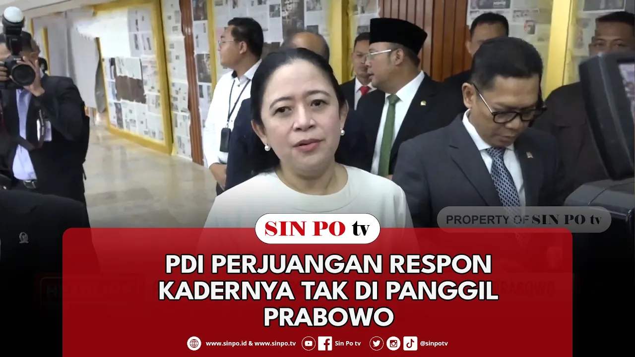 PDI-Perjuangan Respon Kadernya Tak Di Panggil Prabowo