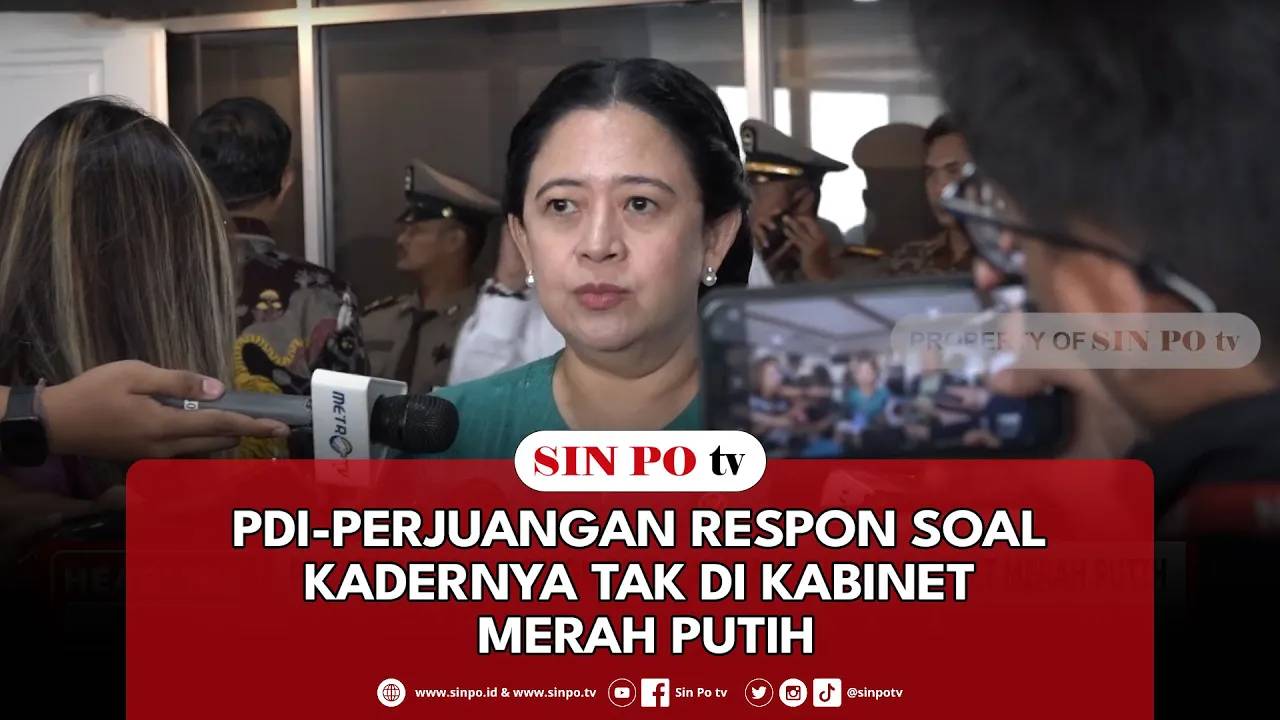 PDI-Perjuangan Respon Soal Kadernya Tak Di Kabinet Merah Putih