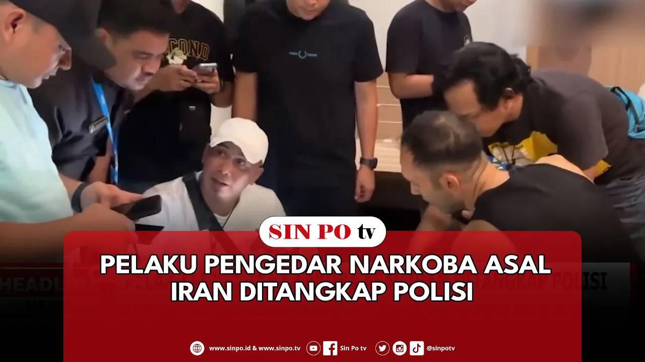 Pelaku Pengedar Narkoba Asal Iran Ditangkap Polisi