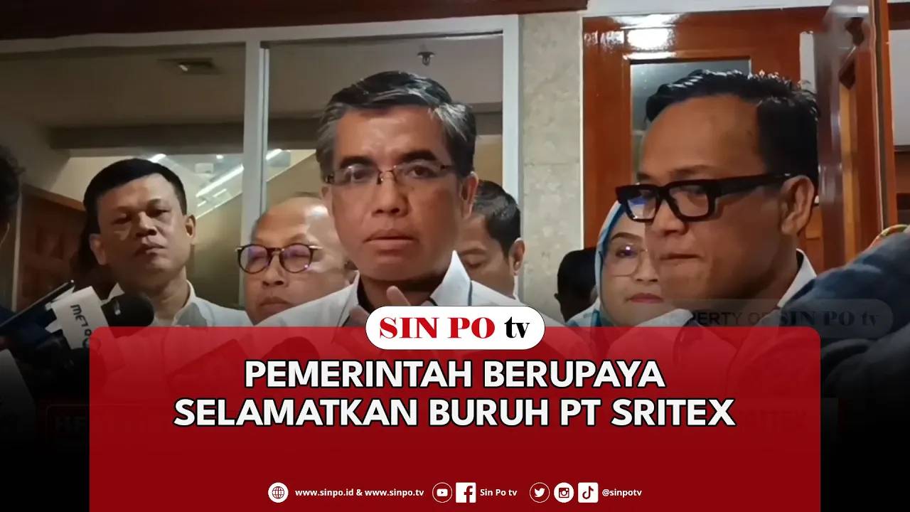 Pemerintah Berupaya Selamatkan Buruh PT Sritex