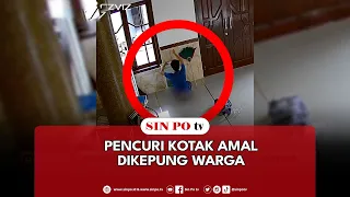 Pencuri Kotak Amal Dikepung Warga