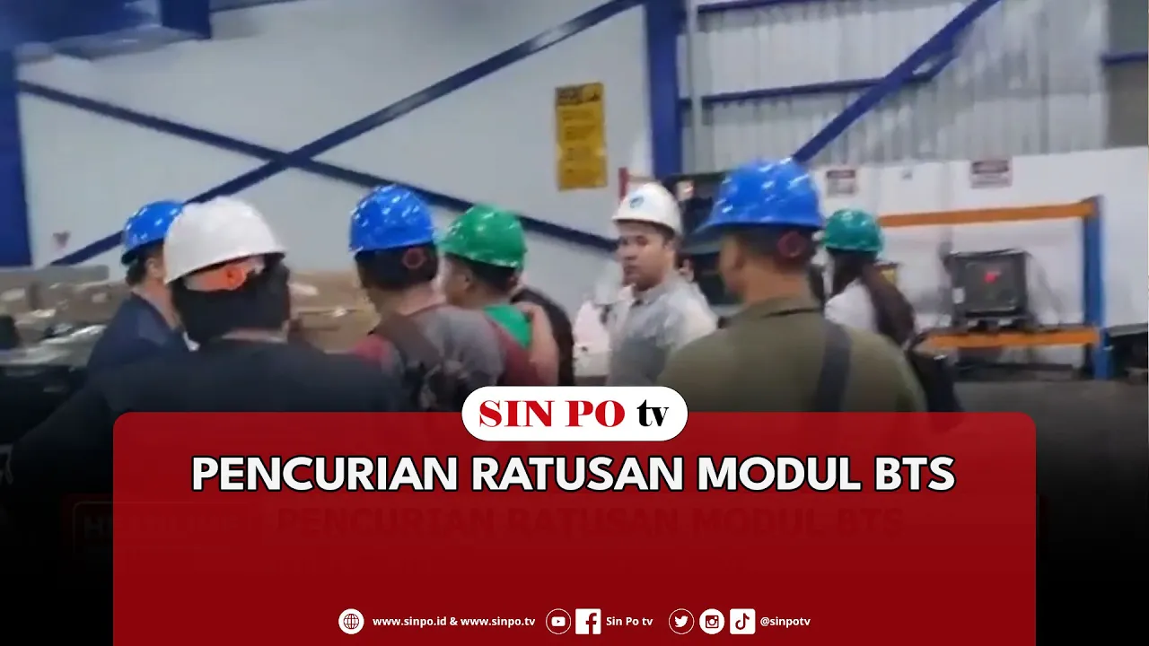 Pencurian Ratusan Modul BTS