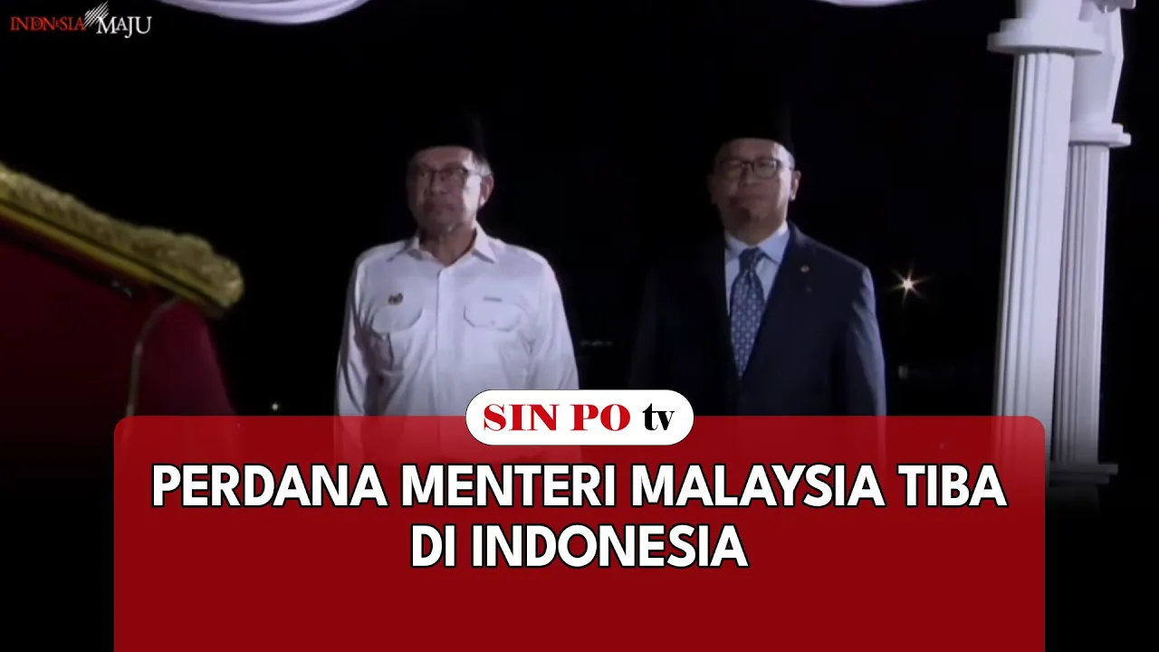 Perdana Menteri Malaysia Tiba di Indonesia