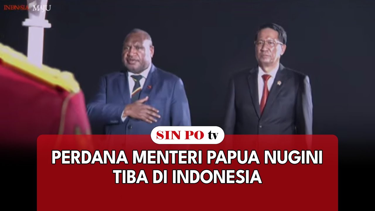 Perdana Menteri Papua Nugini Tiba di Indonesia