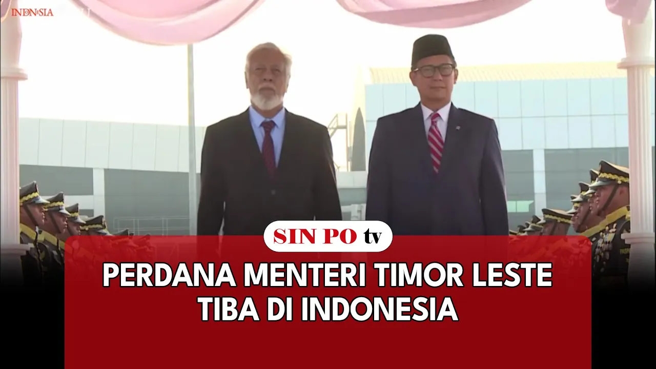 Perdana Menteri Timor Leste Tiba di Indonesia