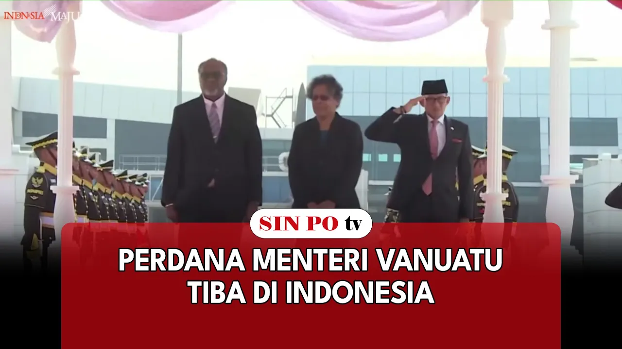 Perdana Menteri Vanuatu Tiba di Indonesia