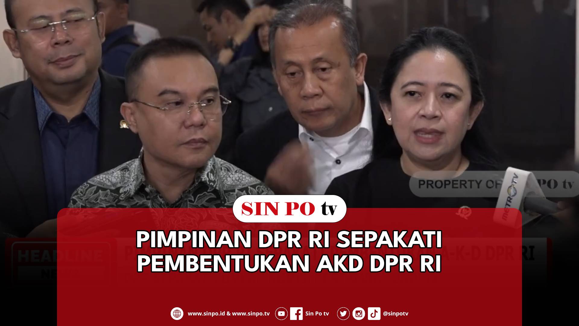 Pimpinan DPR RI Sepakati Pembentukan AKD DPR RI