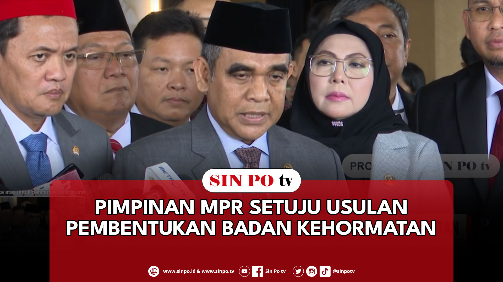 Pimpinan MPR Setuju Usulan Pembentukan Badan Kehormatan