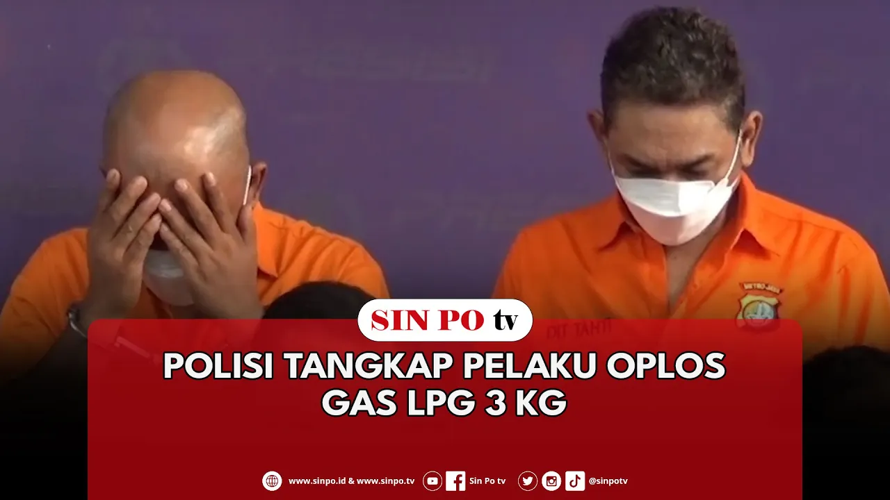 Polisi Tangkap Pelaku Oplos Gas LPG 3 Kg