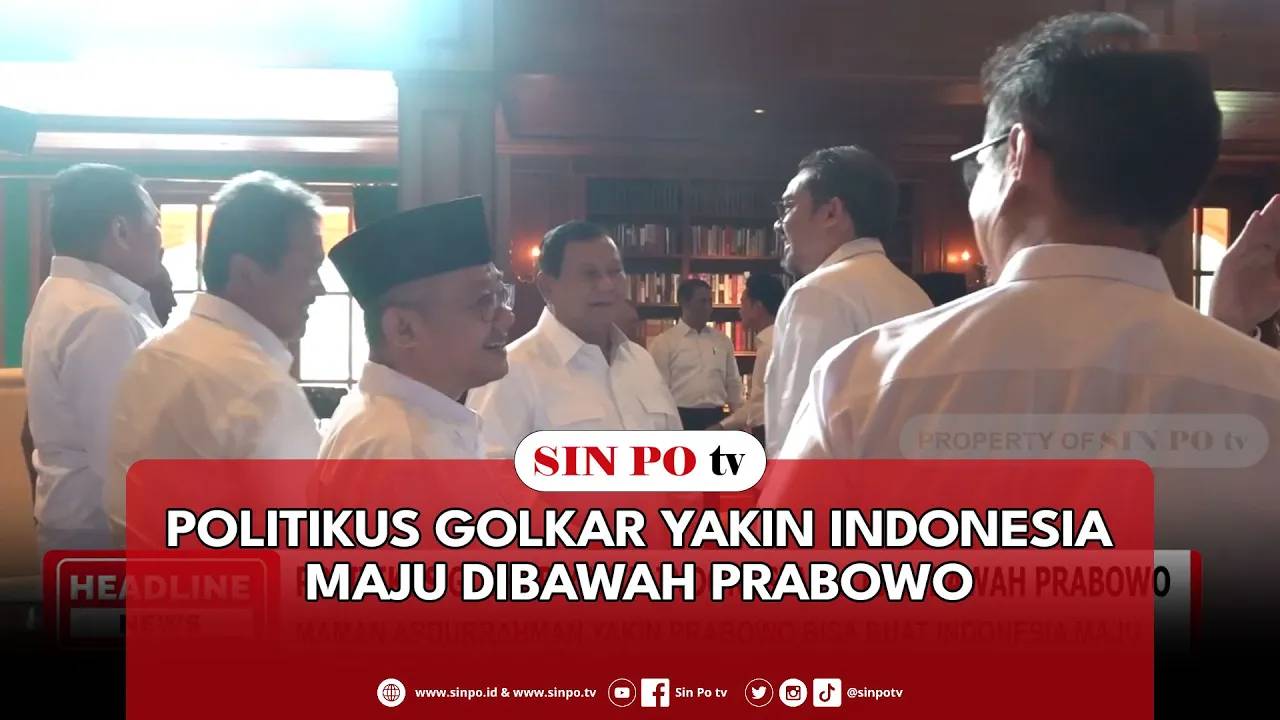 Politikus Golkar Yakin Indonesia Maju Dibawah Prabowo