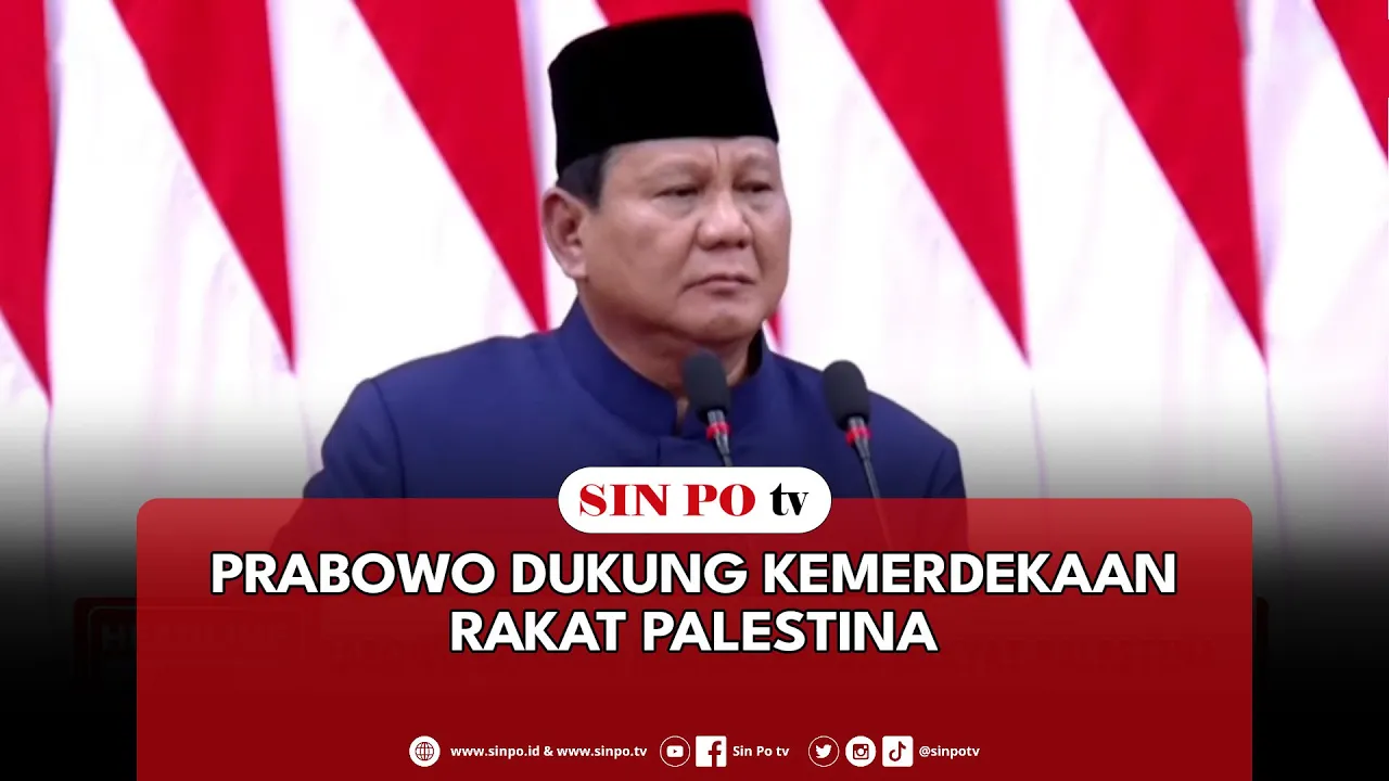 Prabowo Dukung Kemerdekaan Rakyat Palestina